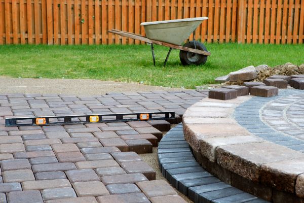 Patio Brick Installation in Gilbert