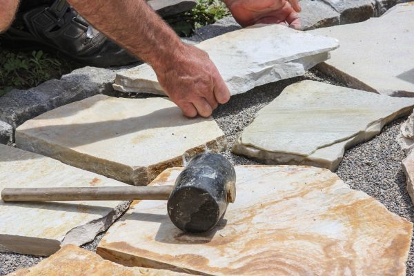 Cost of Stone Sidewalk Installation in Gilbert